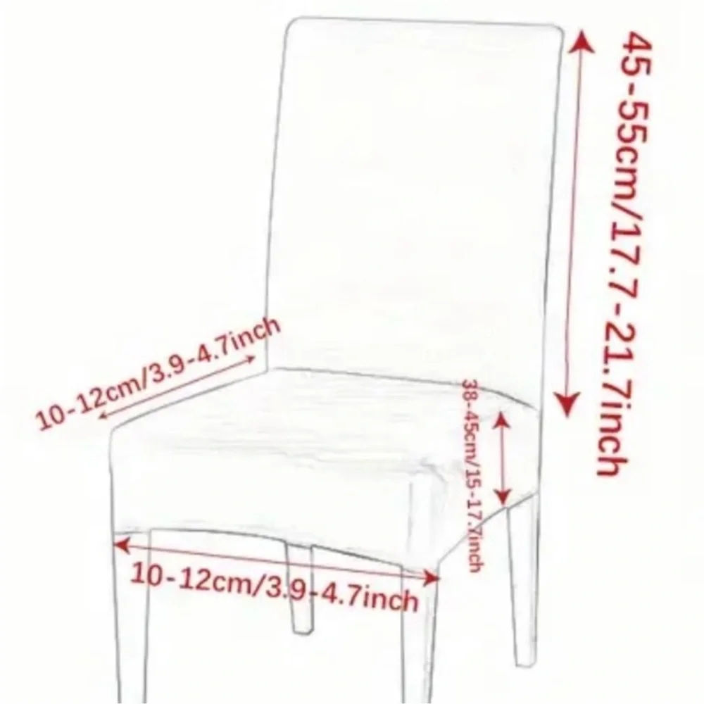 Chairs cover set of 8